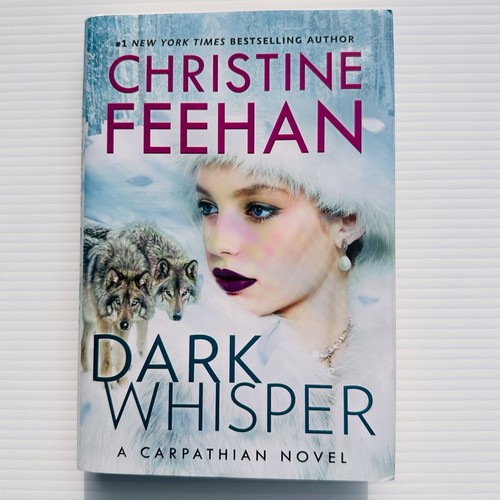 Christine Feehan First Edition/Print Lot (2) HCDJ Dark Whisper, Red On The River - Picture 3 of 24