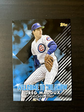Greg Maddux 2022 Topps Series 1 Welcome to the Show Black /299 #WTTS-5 Cubs SP