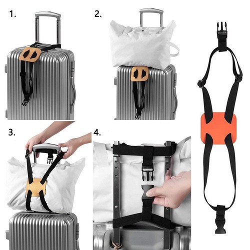 Luggage Buckle Strap Packing Belt Baggage Belts Travel Suitcase Accessories - Picture 7 of 11