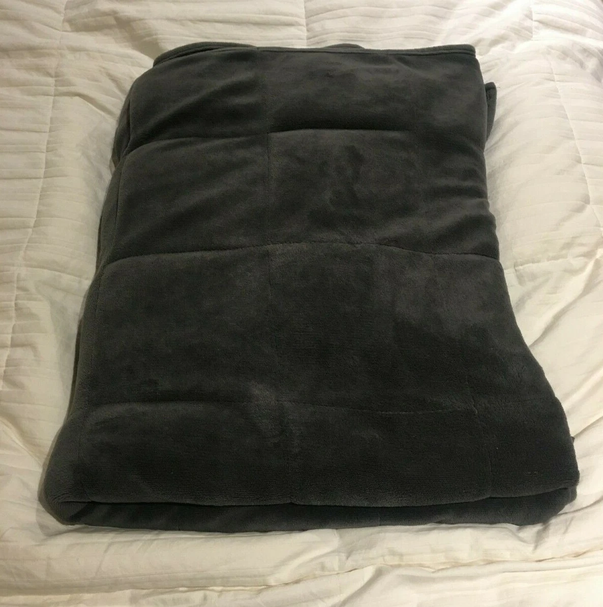 Sharper image weighted blanket 15 lbs new arrivals