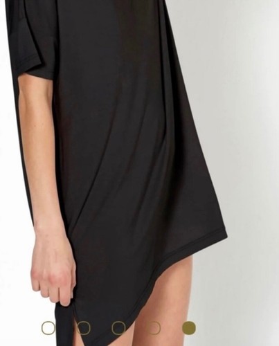 RECLINER NYC NIGHT TEE Sleep Dress Size 3XL black Dream tech NEW W TAGS - Picture 4 of 6