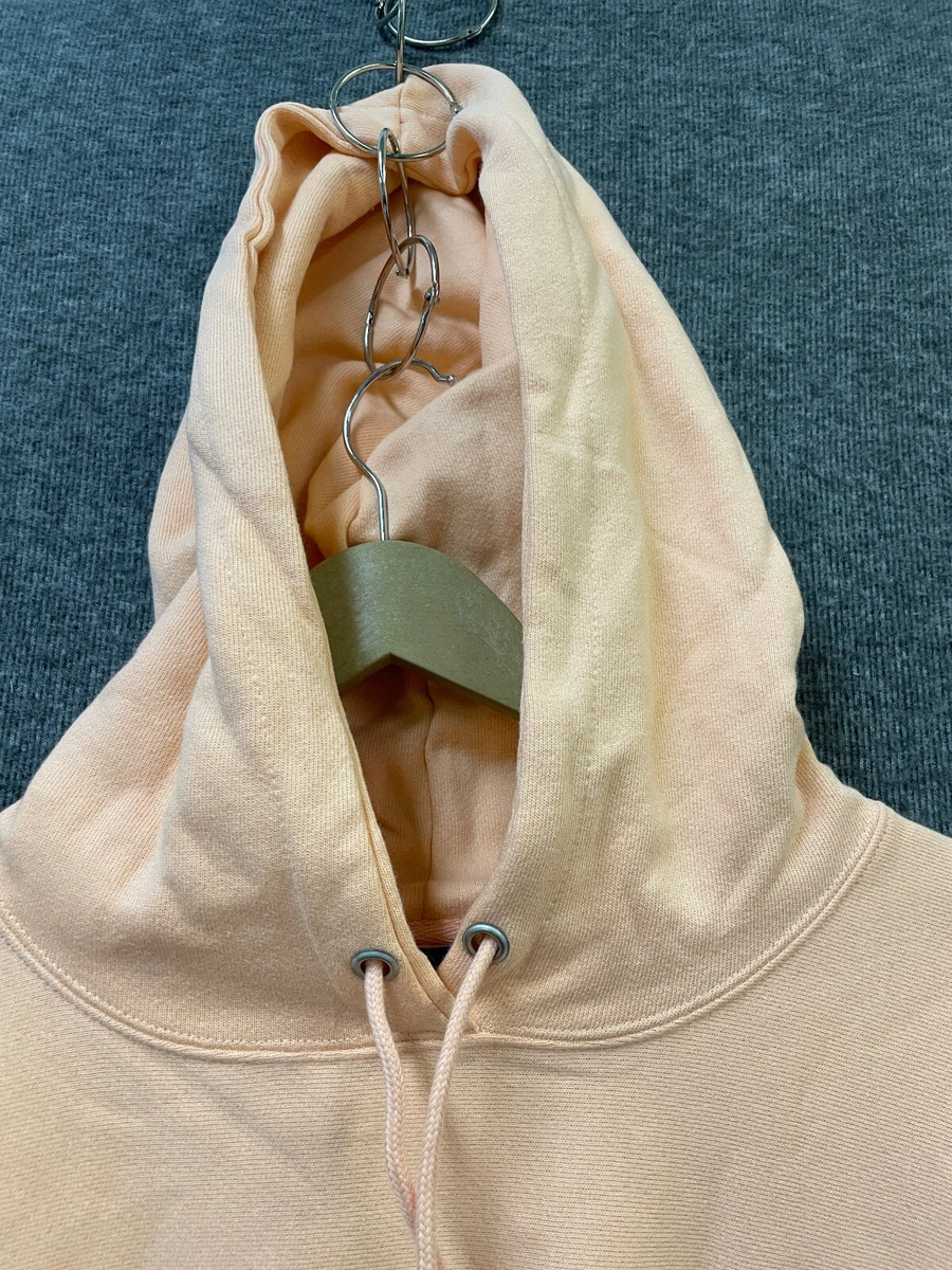 Orange champion top cropped hoodie