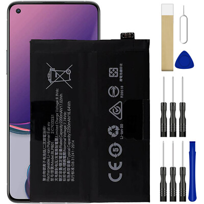 For T-Mobile 1+ OnePlus 8T+ Plus 5G KB2007 Replacement BLP801 Battery With Tool