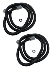 QTY 2 Shower Hose WXJOB180 71 Inches Extra-long Oil Rubbed Bronze