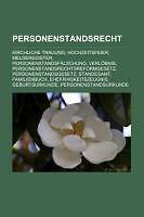 Personenstandsrecht | Buch | 9781159245832
