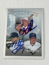 Jason LaRue & Matt LeCroy 1999 Topps Chrome Prospects Authentic Signed Auto RC🔥