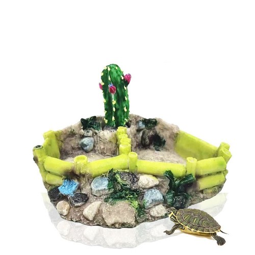 Artificial Reptile Water Basin Creative Pets Feeding Plate Horned Frog - Picture 4 of 19