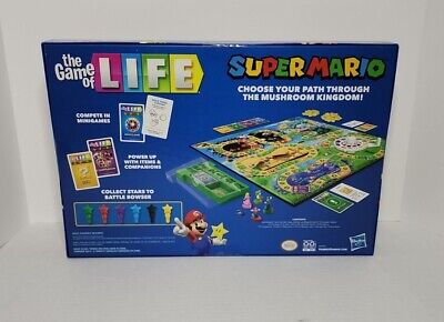 The Game of Life: Super Mario Edition Board Game for Kids Ages 8 and Up