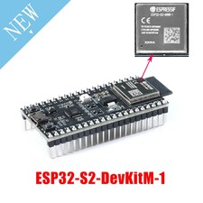 ESP32-S2-DevKitM-1 Development Board with ESP32-S2-MINI-1 / 1U