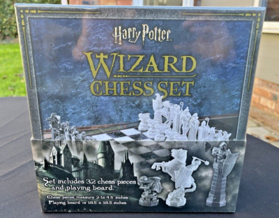 THE NOBLE COLLECTION HARRY POTTER ZAUBERER SCHACHSPIEL X32 TEILE **FABRIKVERSIEGELT**
