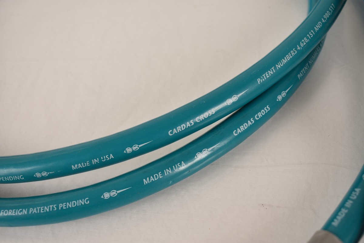8ft Pair Vintage Cardas Cross Speaker Cables Bi-Wire Spades and Spades | eBay 8ft Pair Vintage Cardas Cross Speaker Cables Bi-Wire Spades and Spades | eBay