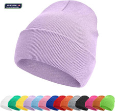 Toddler Beanie Knit Hat Warm Soft Winter Skull Cap Kids Girls Children Infant Ha