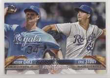 2018 Topps Update Rookie Combos Trevor Oaks Eric Stout #US56 03a2