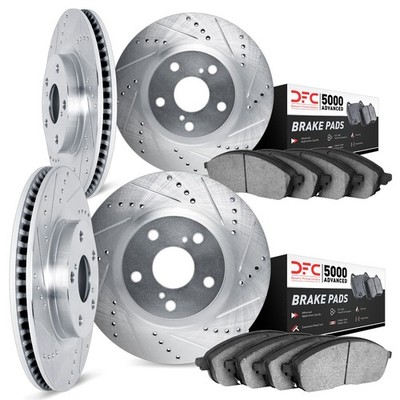 Dynamite Friction Disc Brake Kit for 2010-2012 Land Rover Range Rover 7504-11013