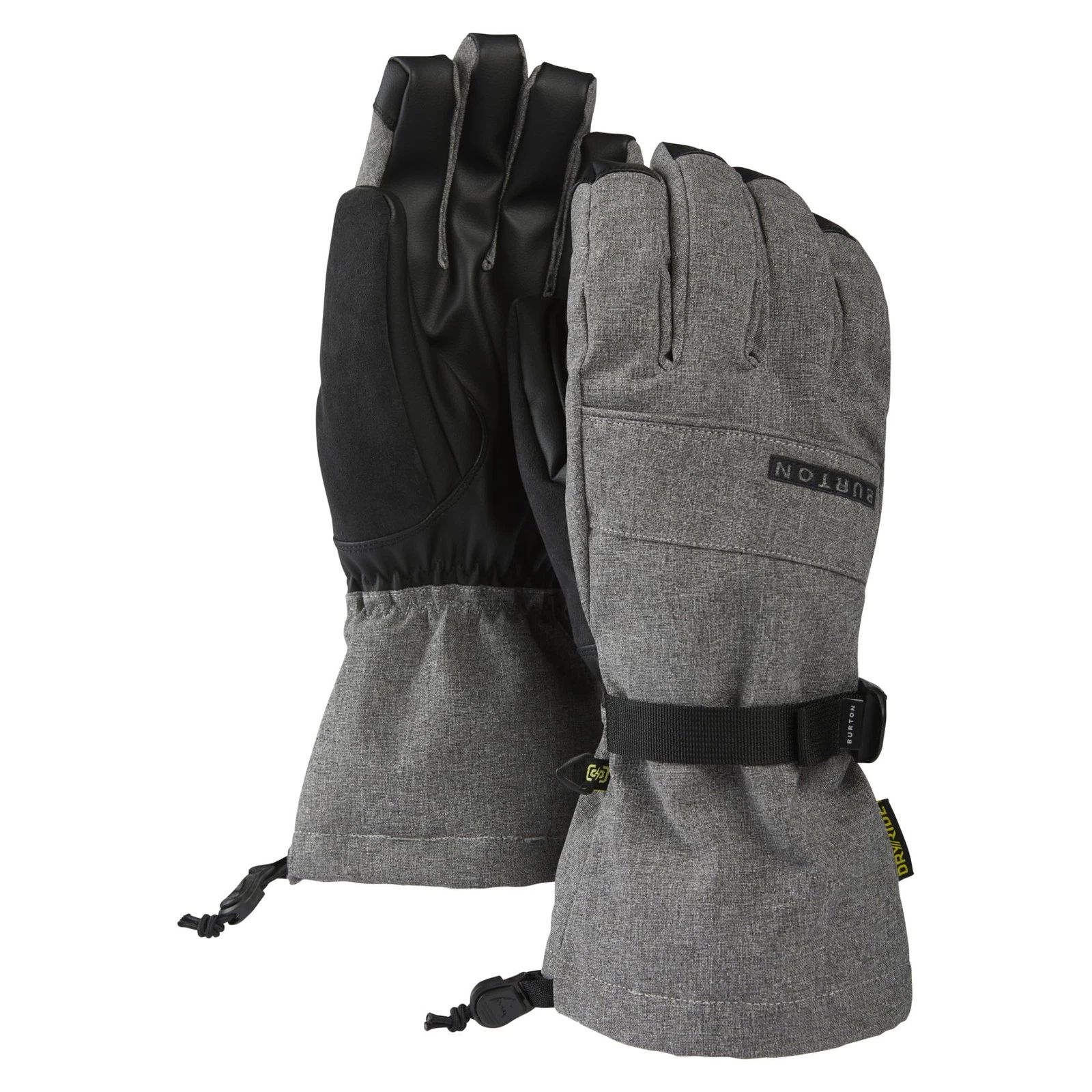 Men's Large Gray Profile Gloves for Cold Weather and Snow Sports