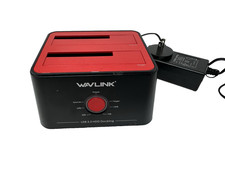 USB 3.0 to SATA I/II/III Dual-Bay Tool-Free External Hard Drive Docking Station