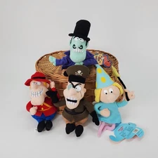 Lot of 4 Rocky Bullwinkle Friend 6" Stuffins Plush Doll 1999 CVS Exclusive