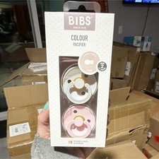 Bibs Colour Latex Pacifier Size 2 Round Nipple Haze Blossom MPN 120279