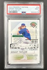 2024 Panini Prospect Edition - Grant Taylor #56 Platinum 1/1 (RC)