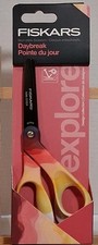 Fiskars Explore Collection Non-Stick Pattern Scissors: 8 in. / 1-pack Daybreak 