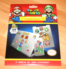2018 Nintendo Super Mario Bros Tech Stickers