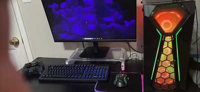 $3000. It s Because It Has A Monitor,Pc,a Table,2 Chairs Keyboard, And Mouse ￼