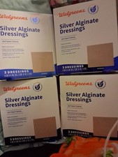 15 New Silver Alginate Wound Dressing 4X4