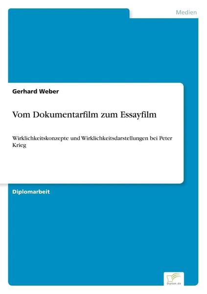 Gerhard Weber | Vom Dokumentarfilm Zum Essayfilm | Taschenbuch | Deutsch (2000)-image