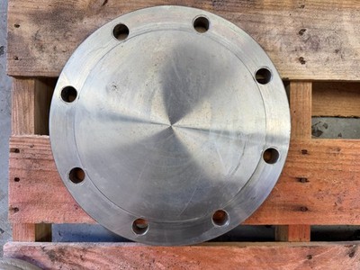Blind Flange 8'' Class 150 Raised Face Stainless Steel F304/L, ANSI B16.5 *USED*