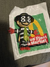 2022 McDonald  s Happy Meal Toy Cactus Plant Flea Market Hamburgler Figure
