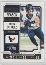 2023 Panini Contenders Season Ticket Retail Dalton Schultz #41 10fm