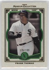 2013 Topps Museum Collection Green 175/199 Frank Thomas #7 HOF 7xr