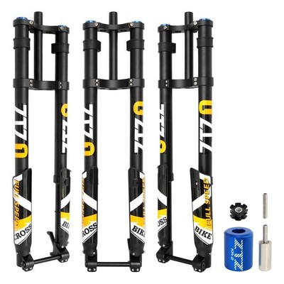 29 Inch Mountain Bike Air Inverted Suspension Fork, Thru Axle 15 * 110mm Trav...
