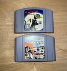 Nintendo 64 Lot Of 2 Cartridges, GEX 64 & Star Wars Racer Ep 1, Tested Works