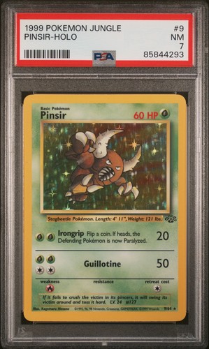 Pinsir (Unlimited) graded PSA 7 for sale on eBay