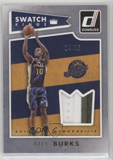 2015-16 Panini Donruss Swatch Kings Prime 14/25 Alec Burks #18 2d0