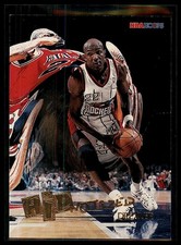 Clyde Drexler 1996-97 Hoops #H8 Hipnotized Houston Rockets