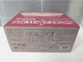Sega Saturn White Console  Power Memory Sonic Jam Sonic R  Japan Box
