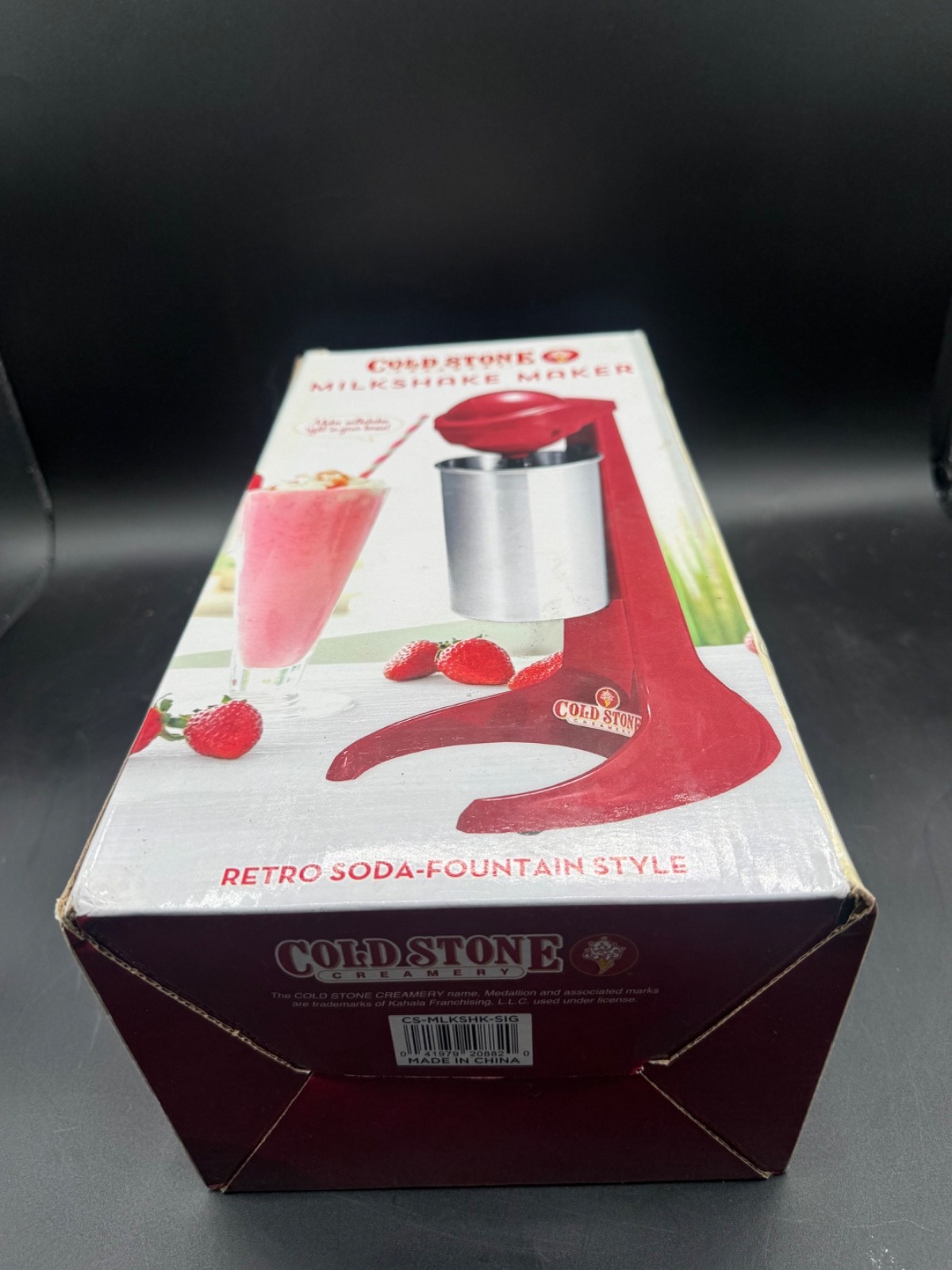 Milkshake Maker Comes w/ 16oz Stainless Steel Cup Cold Stone.
