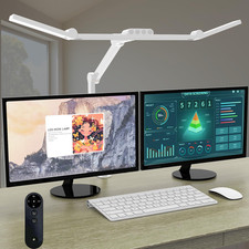 Micomlan Architect Desk Lamp with Clamp, Led Desk Lamp for Home Office with Remo