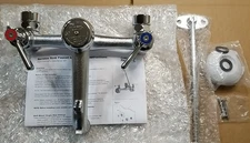 Chicago Faucets Wall Mounted Service Sink Faucet Rough Chrome 8" 897-RCF 2P954