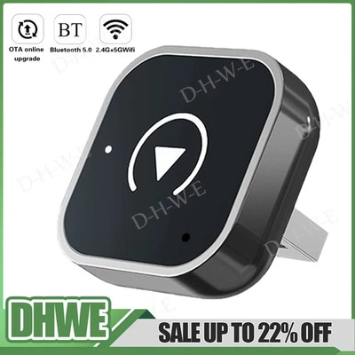 Wireless CarPlay Adapter For iPhone Apple Wireless Carplay USB Dongle Plug Play