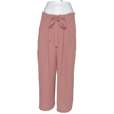 Zara Basic Collection, Palazzohose, Größe: L, Pink, Polyester, Einfarbig #Ewv