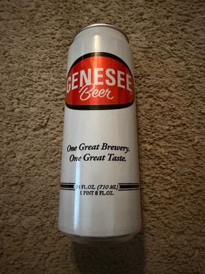 24 OUNCE ALUMINUM GENESEE  BEER STAY TAB BEER CAN - EMPTY