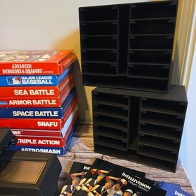 Intellivision Video Game Console Untested Vintage Game Bundle With Games