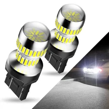 2X AUXITO 7443 7440 LED Reverse Backup Turn Signal Light Bulbs White Bright EXXI