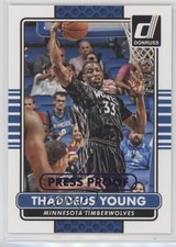 2014-15 Panini Donruss Press Proof Purple 183/199 Thaddeus Young #18 8f4