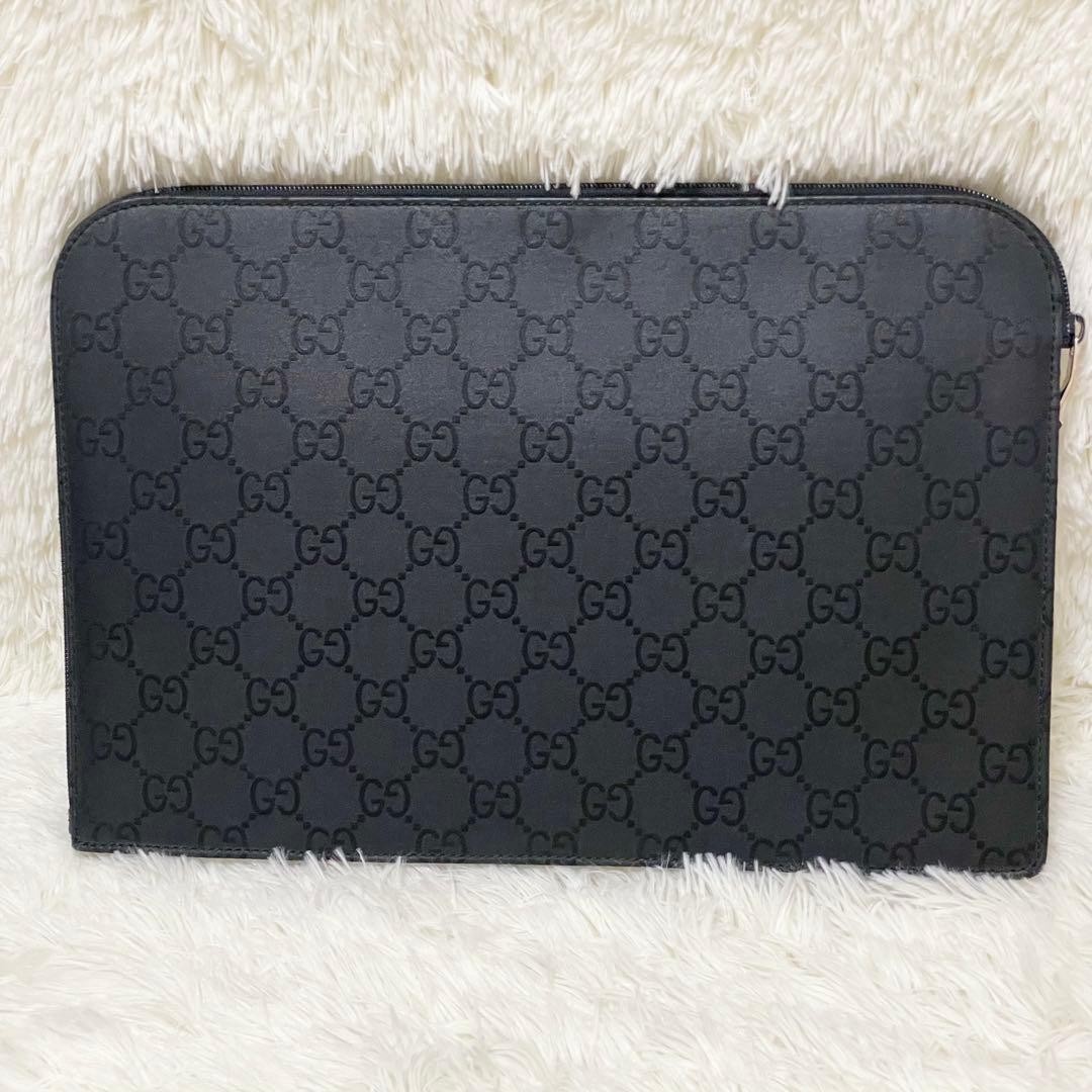 Excellent Condition Gucci Document Case Clutch Se… - image 2