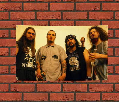 PANTERA Flag 2.6 x 3.9 FT PANTERA Banner PANTERA Tapestry PANTERA Garage Dorm