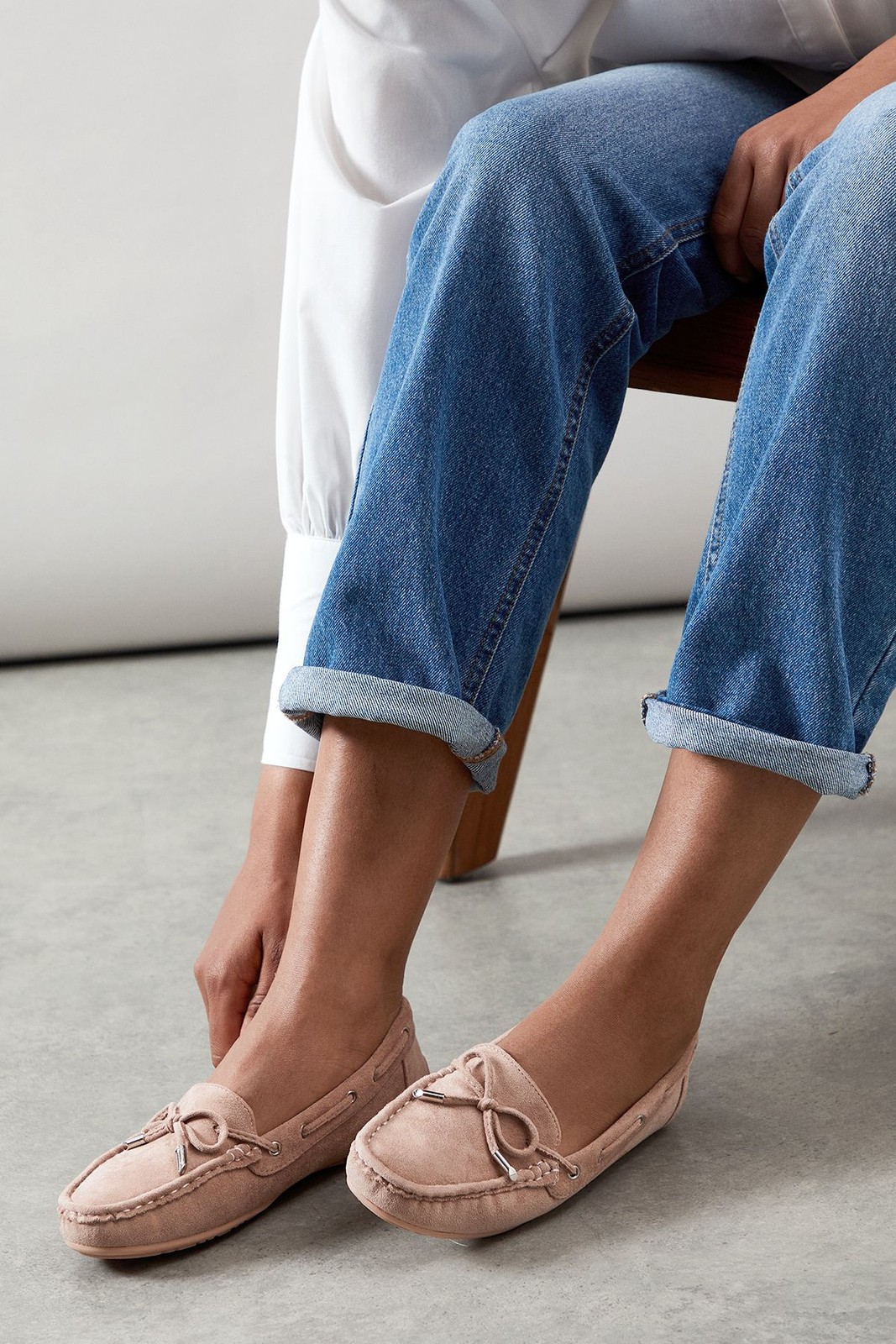 SAOLA Mocassini donna blush Buoni per la suola ballerine casual